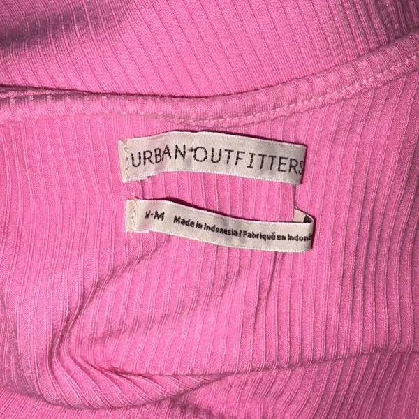 Urban Outfitters Pink Ribbed Tank Top - Image 5