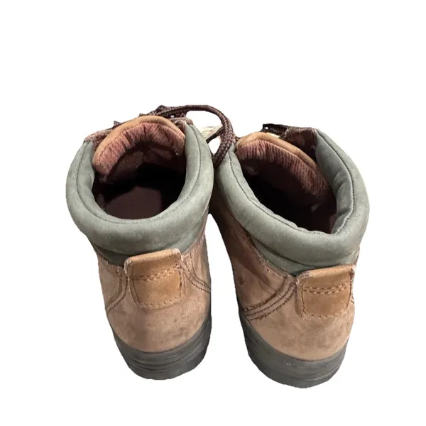 Vintage 90s Timberland Hiking Boots • Women's 6 • Brown Leather - Image 5