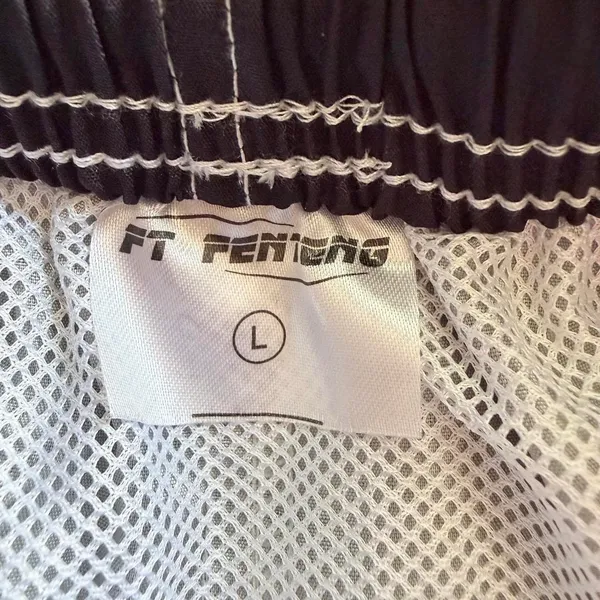 FT Fenteng Distressed Flag Swim Trunks — Size L — NWT - Image 5