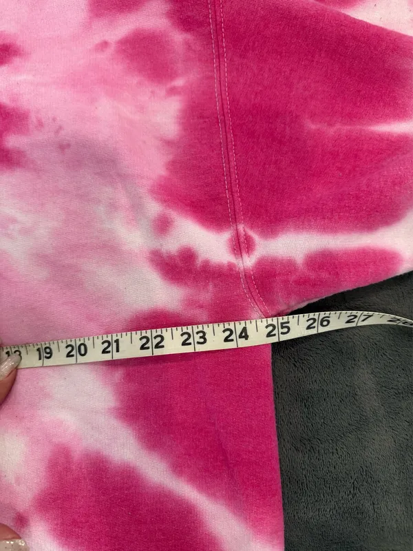 Urban Outfitters Renewal Remade Heart Tie-Dye Sweatshirt - Image 4
