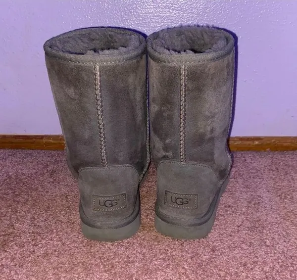 UGG Grey Classic Short s - Image 7