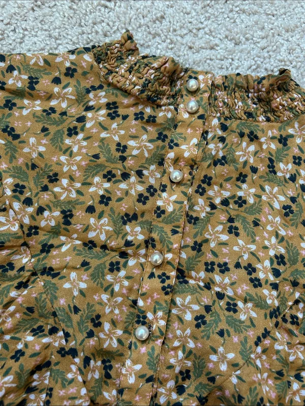 William Rast floral blouse top. S - Image 8