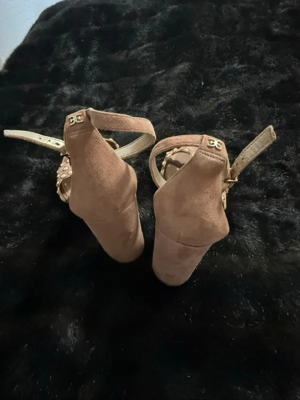 Sam Edelman Yoshi studded heeled sandal women's size 9 shoes heels - Image 4