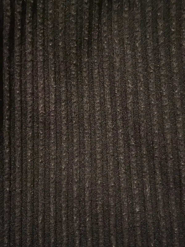 Alo ~ Ribbed Shorts Black - Image 3