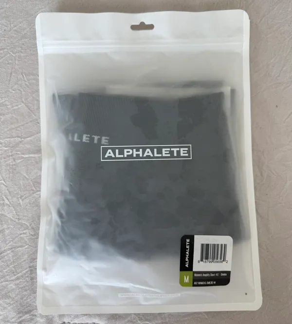 Alphalete Amplify Shorts 4.5” Color Smoke - Image 4