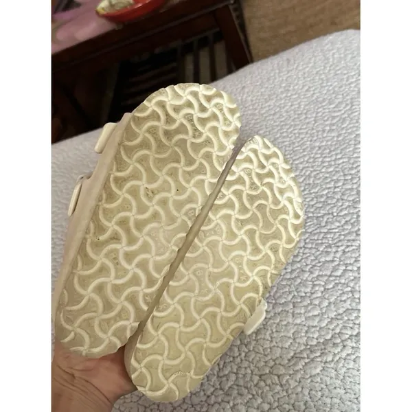 White Birkenstock Sandals - Image 3