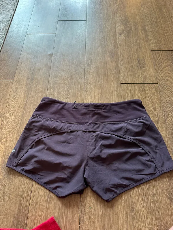 Purple Lululemon Shorts Speed Up 4" - Image 2