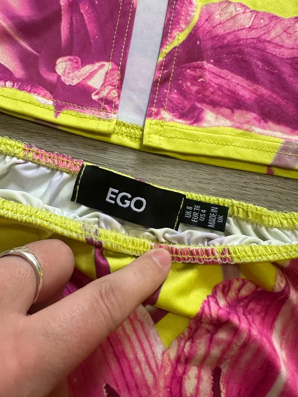 Ego official green and pink floral set - Image 5