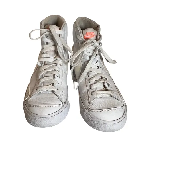 Nike Blazer Mid 77 Womens 8.5 White Sail High Top Sneakers DC1421-100 - Image 12