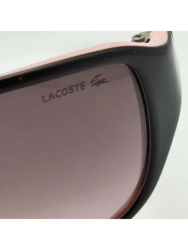 Lacoste Sunglasses Black and Pink - Image 4
