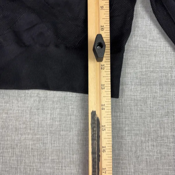 Gymshark Shirt Womens Small Black Cropped Long Sleeve Thumbhole Athletic Top - Image 7
