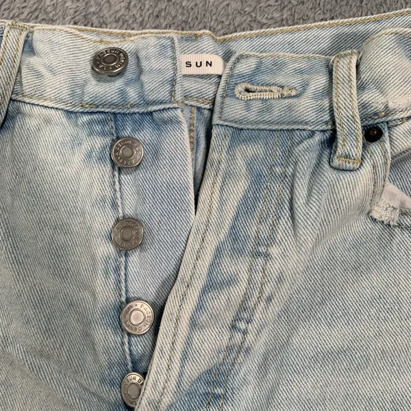 PacSun ultra high rise vintage short 25 distressed - Image 4