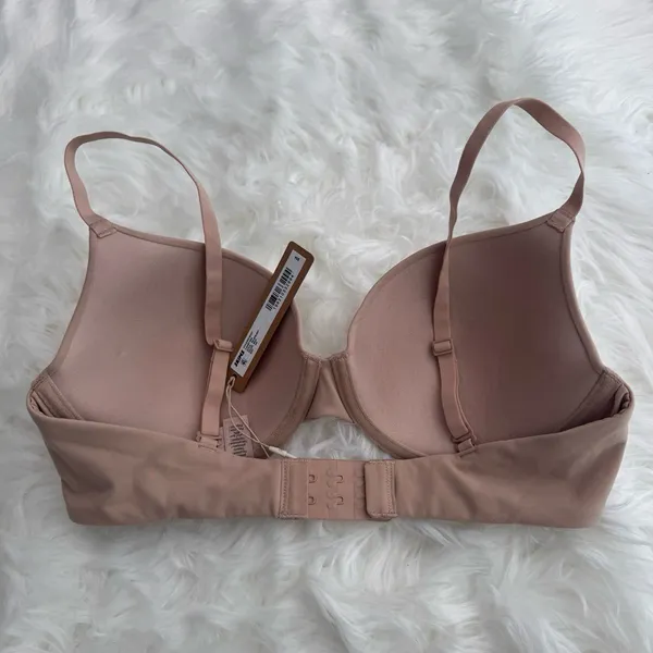 Skims Fits Everybody T-shirt Demi Bra Mica Size 34C - Image 5
