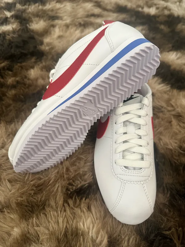 Nike classic cortez leather trainer - Image 5