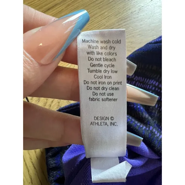 Athleta Retreat Chaturanga Legging‎ Tight Purple 964520 Athletic Preppy Active - Image 12