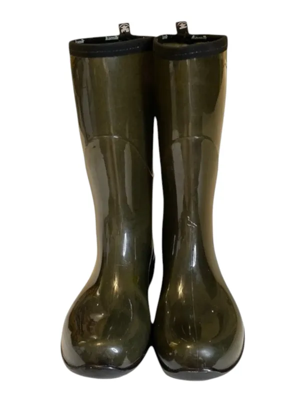 Kamik ☔︎︎ Heidi Glossy Tall Wellies Rainy Day Rain Boot ☔︎︎ Khaki Green ☔︎︎ 7M - Image 11