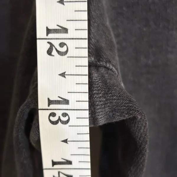 Levis 501 Original Cropped Jeans Faded Black High Rise Button Fly 72693-0134 W32 - Image 3