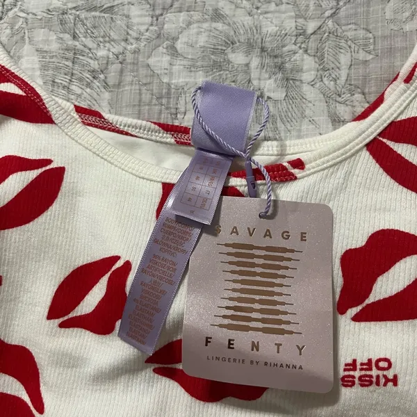 Rib Sleep Crop Top - Savage X Fenty - Image 3