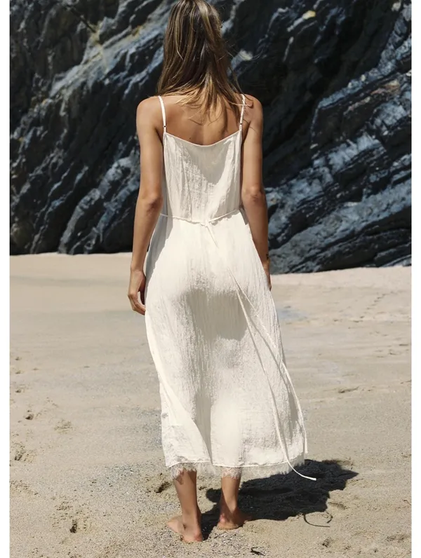NWT Zara wrap midi dress - Image 3