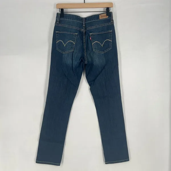 Levi's Skinny Jeans Womens 27 Blue Denim Cotton‎ Stretch Medium Wash Mid Rise - Image 7