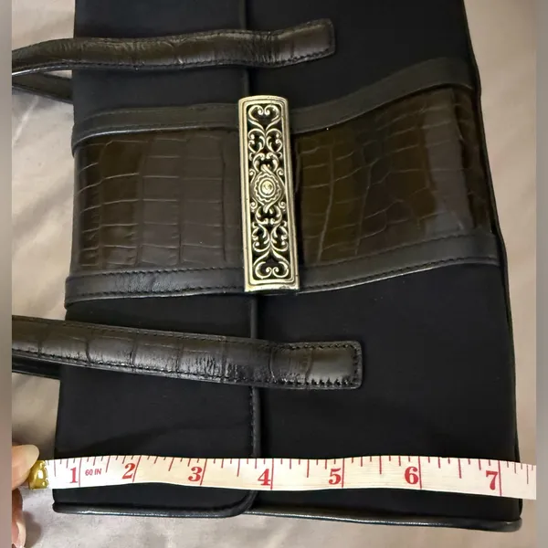 Authentic Brighton One World Black‎ sturdy purse - Image 8