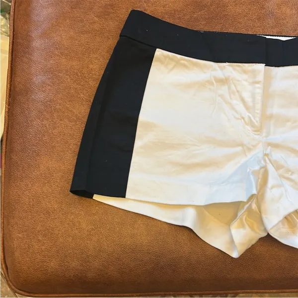 J.Crew black white tuxedo cotton shorts 2 - Image 6