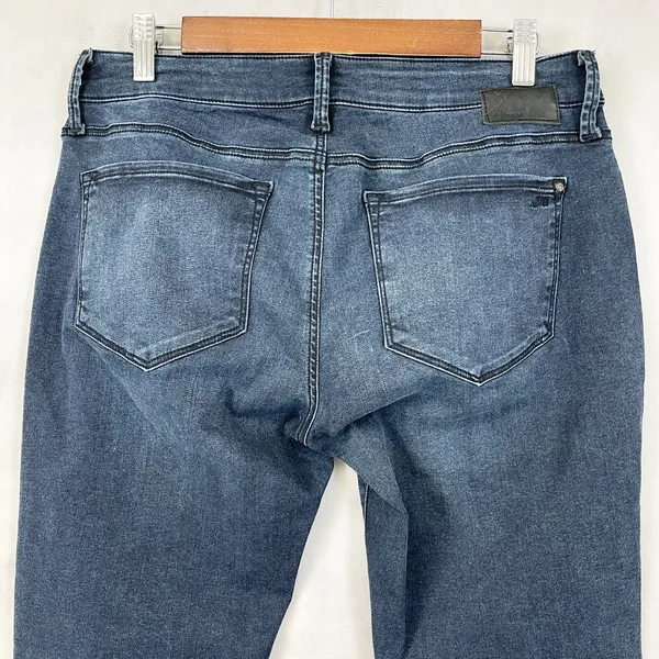 Mavi Jeans Womens 31/30 Alexa Mid Rise Skinny Dark‎ Wash Classic Stretch Ankle - Image 3