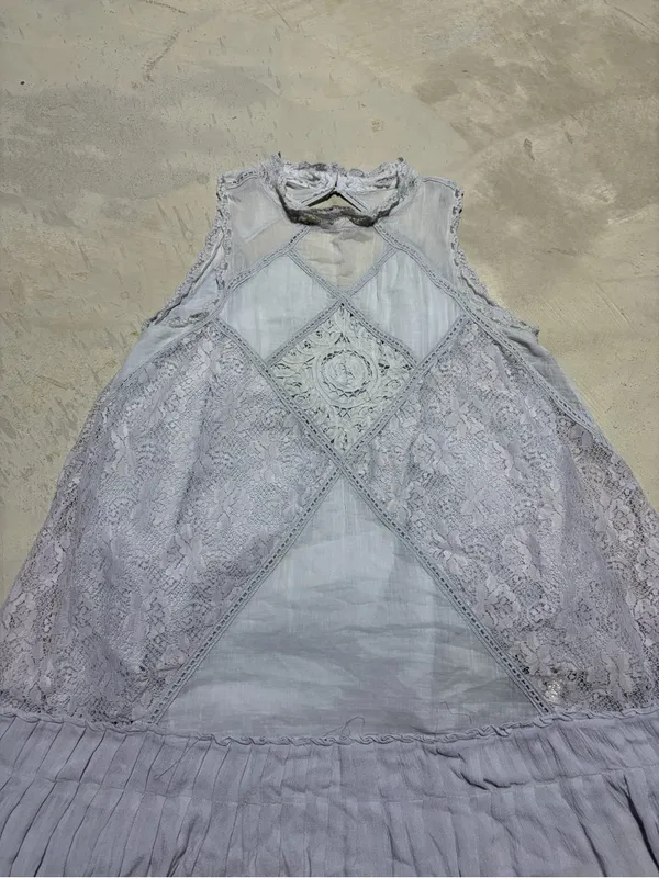 Free people FP ONE angel Lace trapeze Sleeveless Dress - Image 2