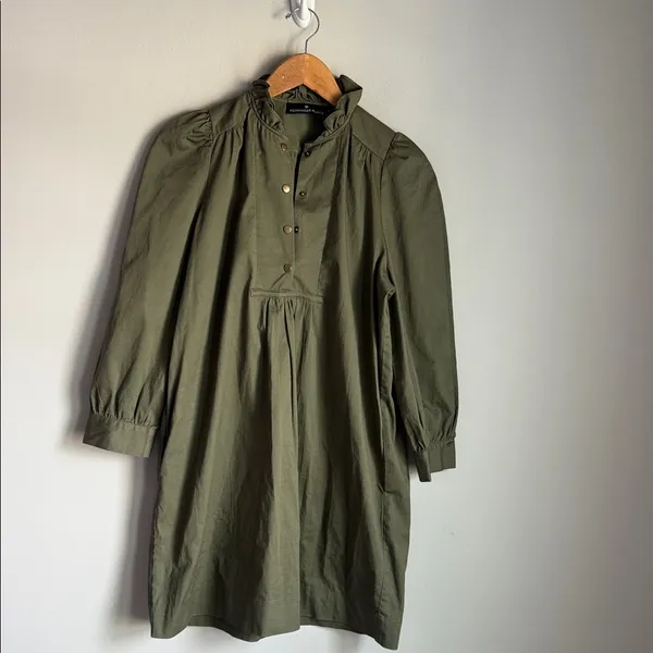 Tuckernuck Pomander Place Green Claiborne Dress Small - Image 2