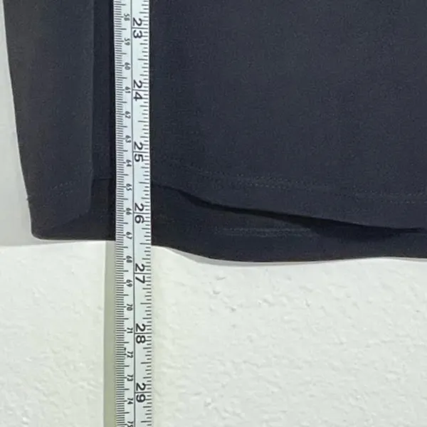 Roz & Ali Black Sleeveless High Neck Blouse Size Large - Image 3