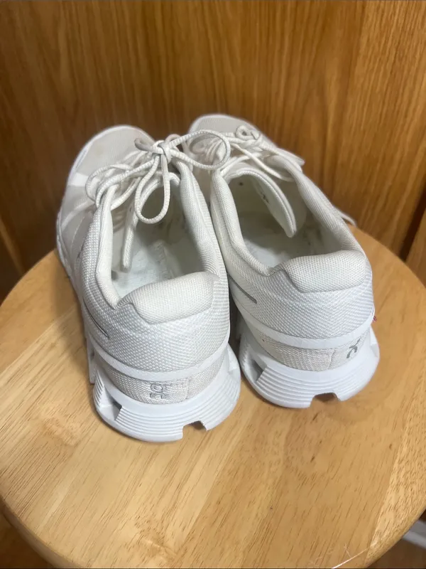 On Running Women's White Athletic Lace-Up Sneakers - Image 3