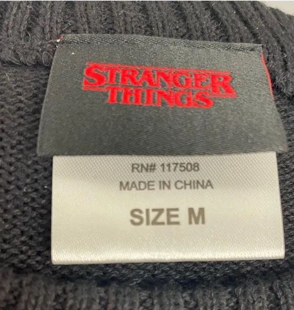 Stranger Things Netflix official merchandise unisex medium sweater - Image 3
