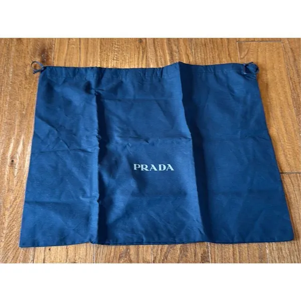 Prada Dust Bag 15”x20” blue - Image 5