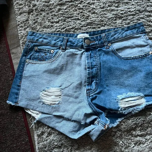 Superdown Lydia Two Tone Short in Blue Multi size 30‎ - Image 5