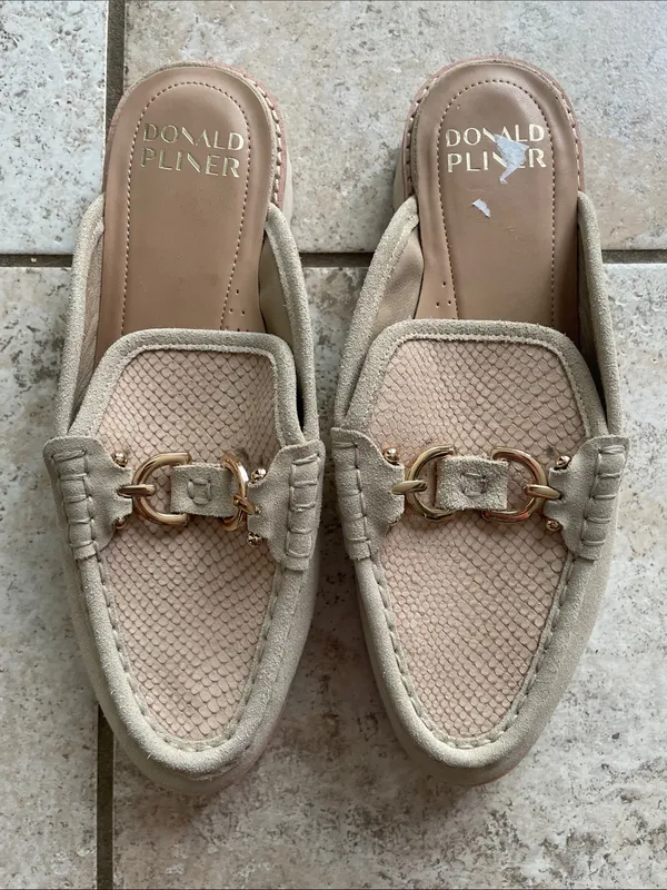 Donald Pliner Elta Mule Tan Size 9 - Image 4
