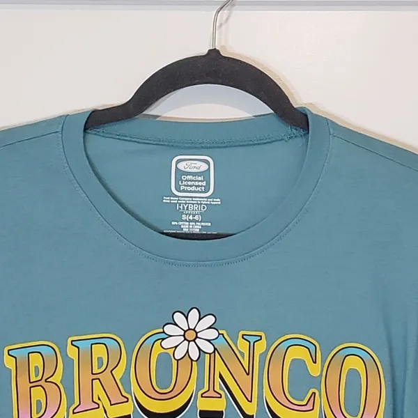 FORD Hybrid Apparel graphic tshirt BRONCO RARE BREED FORD S - Image 3