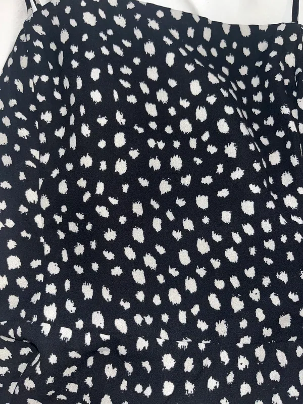 Dry Goods Lola Grace Black And White Polka Dot Dress - Image 5