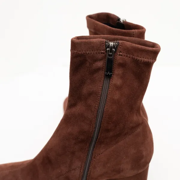 Aquatalia – Briana Stretch Suede‎ Booties - Image 10