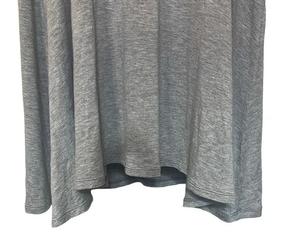 BCBGeneration Women's Gray Short Sleeves Pullover T-Shirt Dress Size L - Image 4