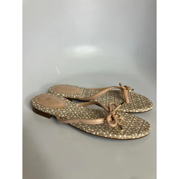 Kate Spade New York mistic bow thong sandals flip flops light pink womens size 7 - Image 2