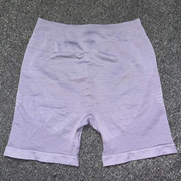 Alphalete Ozone Shorts 5.5” Size Medium Lavender Purple Workout Ribbed Gym - Image 2