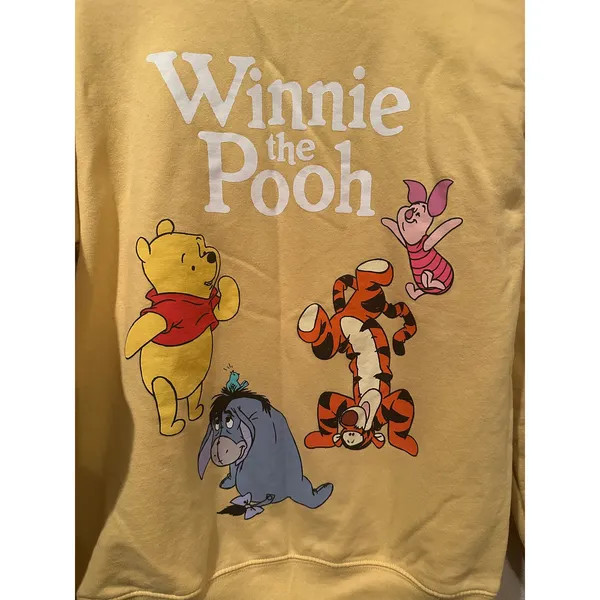Disney Winnie the Pooh and Friends Tigger Piglet Eeyore Crewneck sweatshirt sz M - Image 2