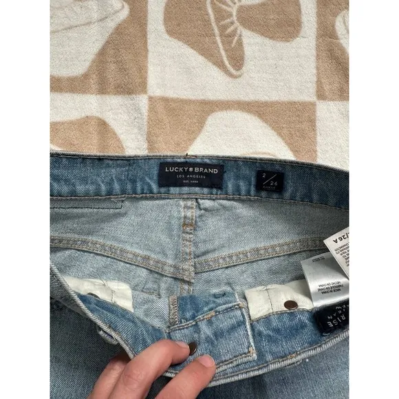 Lucky Brand High Rise Mom Blue Jeans‎ Size 26 - Image 10