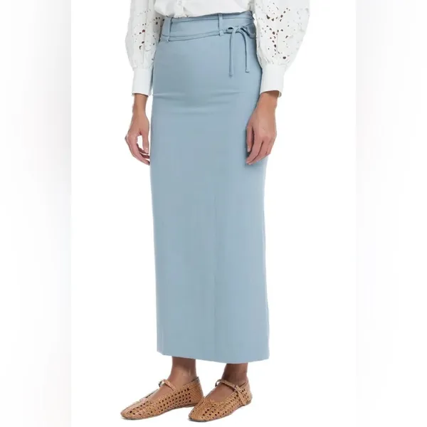 Sovere Volition Maxi Skirt Dawn Blue Size Small NWT Work Causal - Image 5