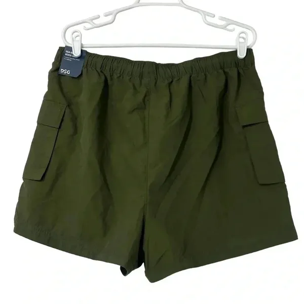 Dsg Cargo Woven Shorts Womens Size Large Inky Olive Athletic Activewear - Image 3