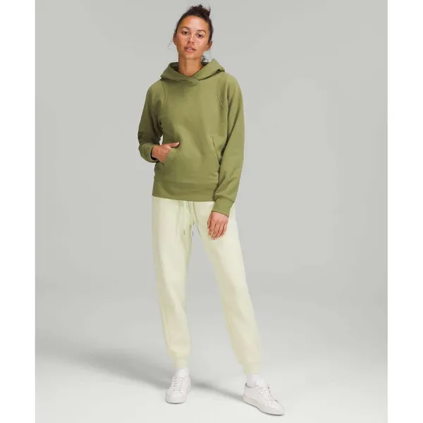 Lululemon Loungeful Pullover Hoodie Bronze Green LW3FCDS Women Size 6 - Image 2