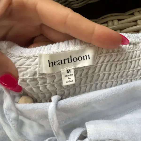 Heartloom Lana Midi Dress medium boho coastal preppy vacation beach‎ resort - Image 6