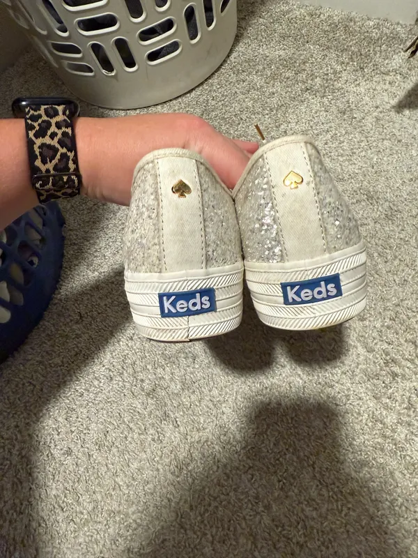 Kate Spade Keds Glitter Sneakers - Image 3