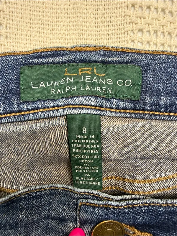 Ralph Lauren Straight Leg Jeans in Dark Blue Wash - Image 9