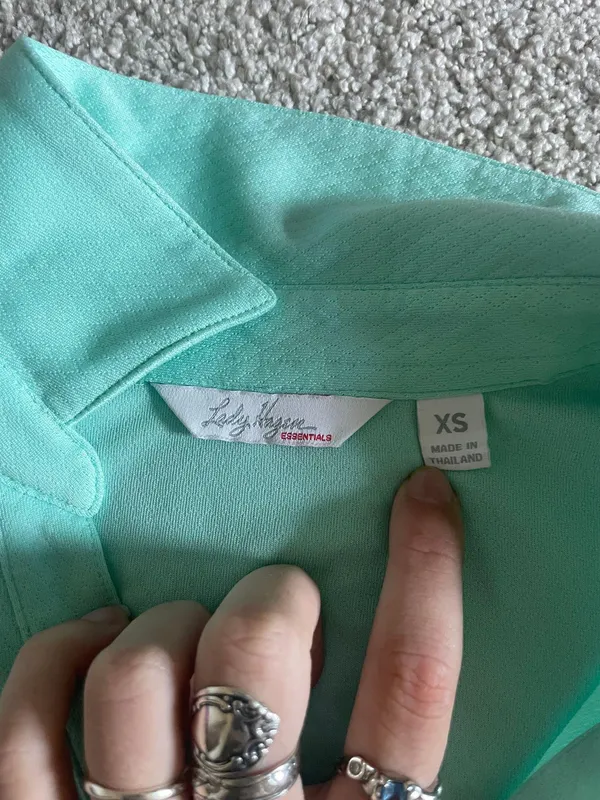 Lady Hagen Blue Golf Shirt - Image 2